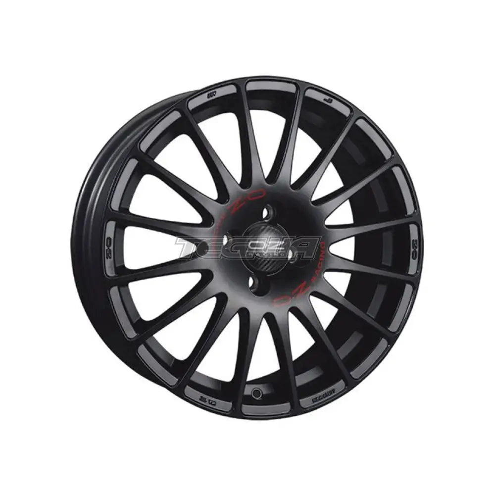 OZ Sport Superturismo GT Alloy Wheel 14x6 ET15 4x108 Matt Black Red Lettering - Nineteen72 Performance