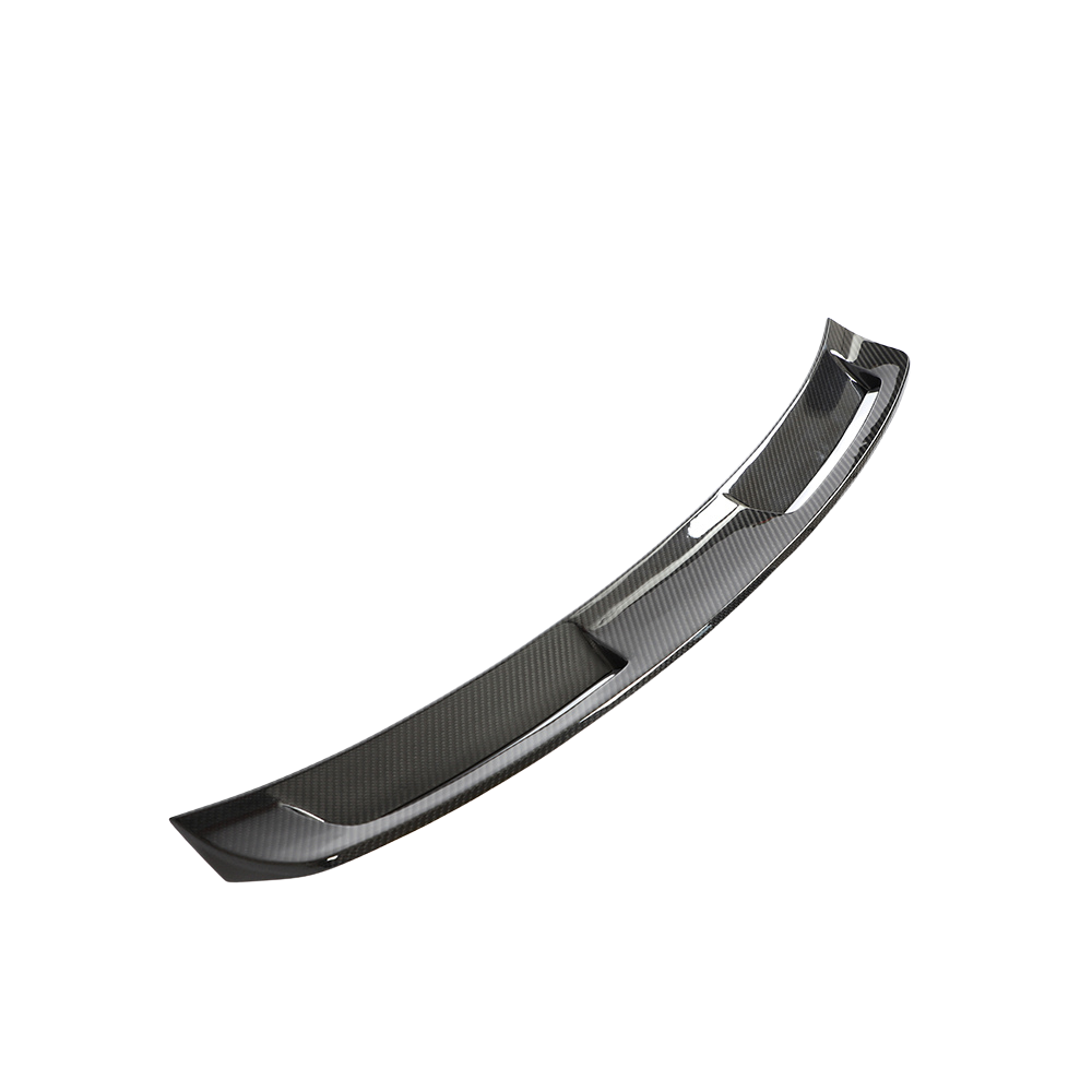 Porsche 911 992 Carrera carbon fibre spoiler by CT Design, showing sleek aerodynamic design on a sports car.