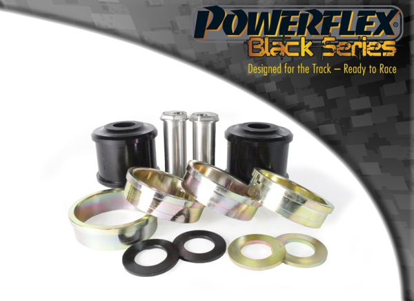 Powerflex PFF5-2501GBLK Black Series caster-adjustable front radius arm bush kit for BMW G20 and G21