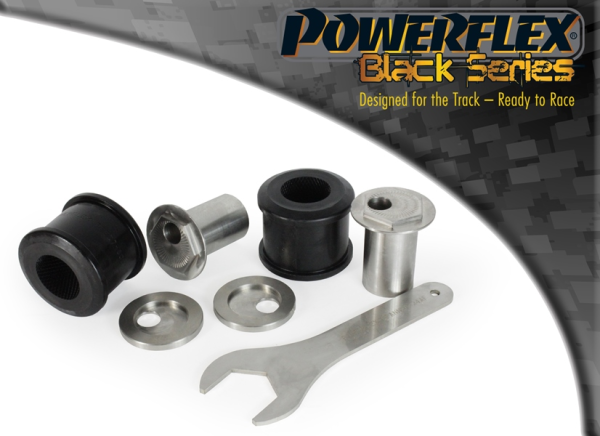 Powerflex PFF57-802BLK Black Series caster-adjustable front outer control arm bushes