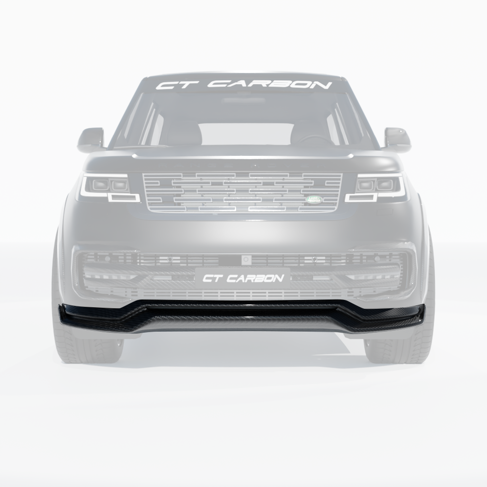 CT Carbon Range Rover L460 (SWB) 2022+ full carbon fibre kit showing sleek, lightweight carbon fiber panels and accents.