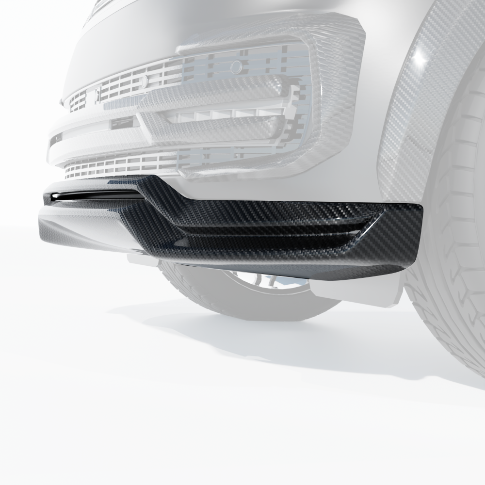 CT Carbon Range Rover L460 (SWB) 2022+ full carbon fibre kit showing detailed carbon fiber finish and sleek design.