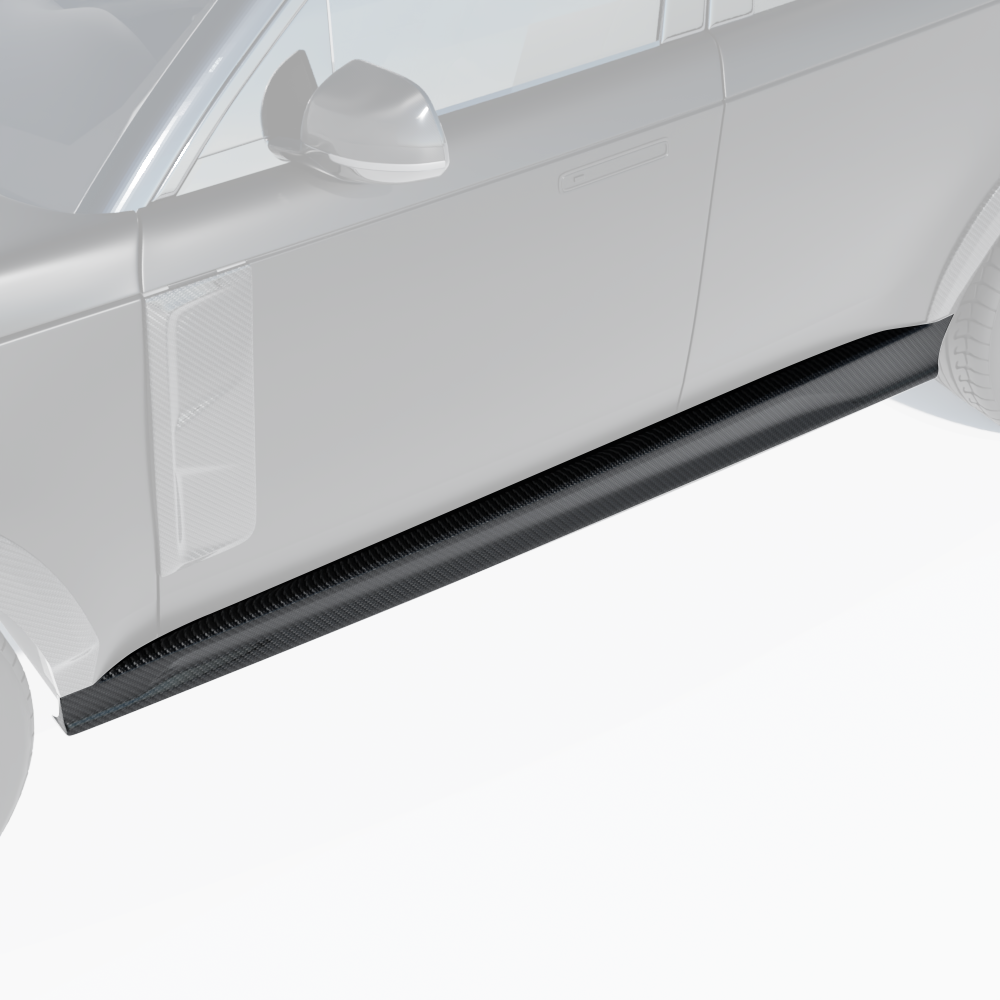 CT Carbon Range Rover L460 (SWB) 2022+ full carbon fibre kit showing carbon fiber panels and detailed finish.