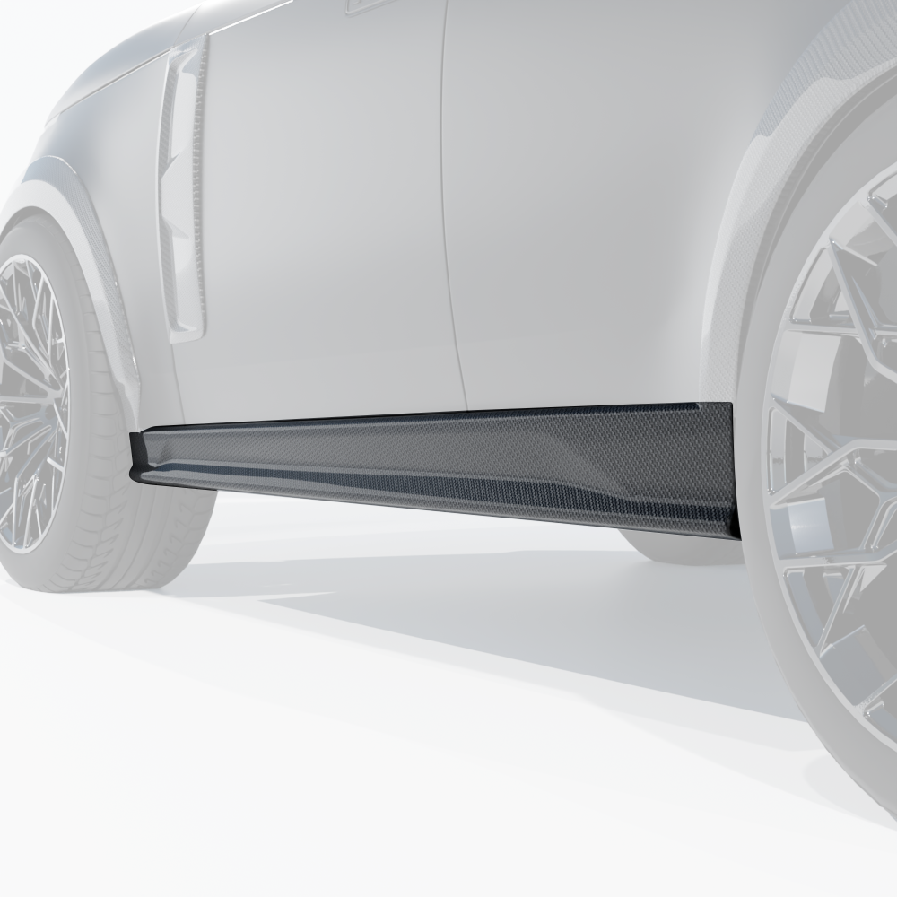 CT Carbon Range Rover L460 (SWB) 2022+ full carbon fibre kit showing sleek carbon fiber panels and details.