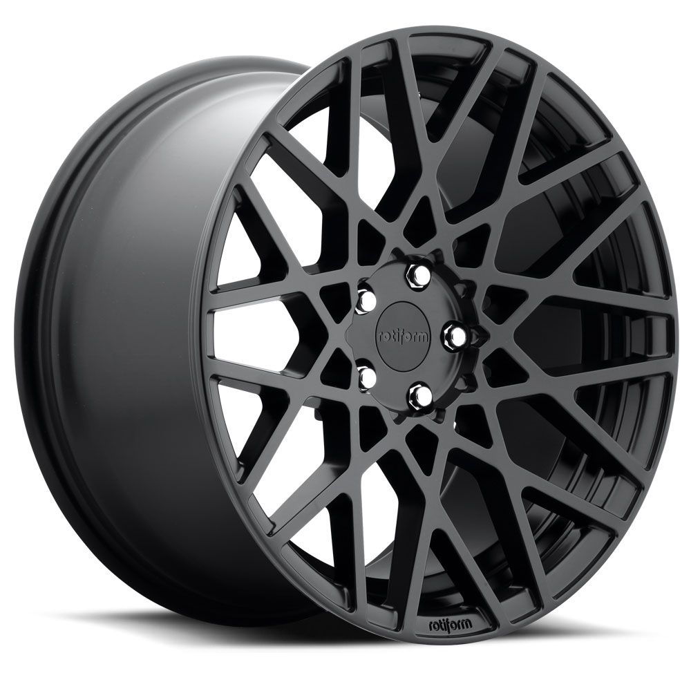 Rotiform BLQ Black and Machined Silver - Nineteen72 Performance