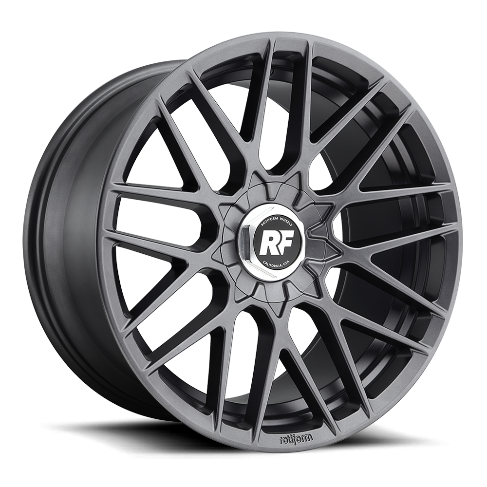 Rotiform RSE Matt Anthracite and Silver - Nineteen72 Performance