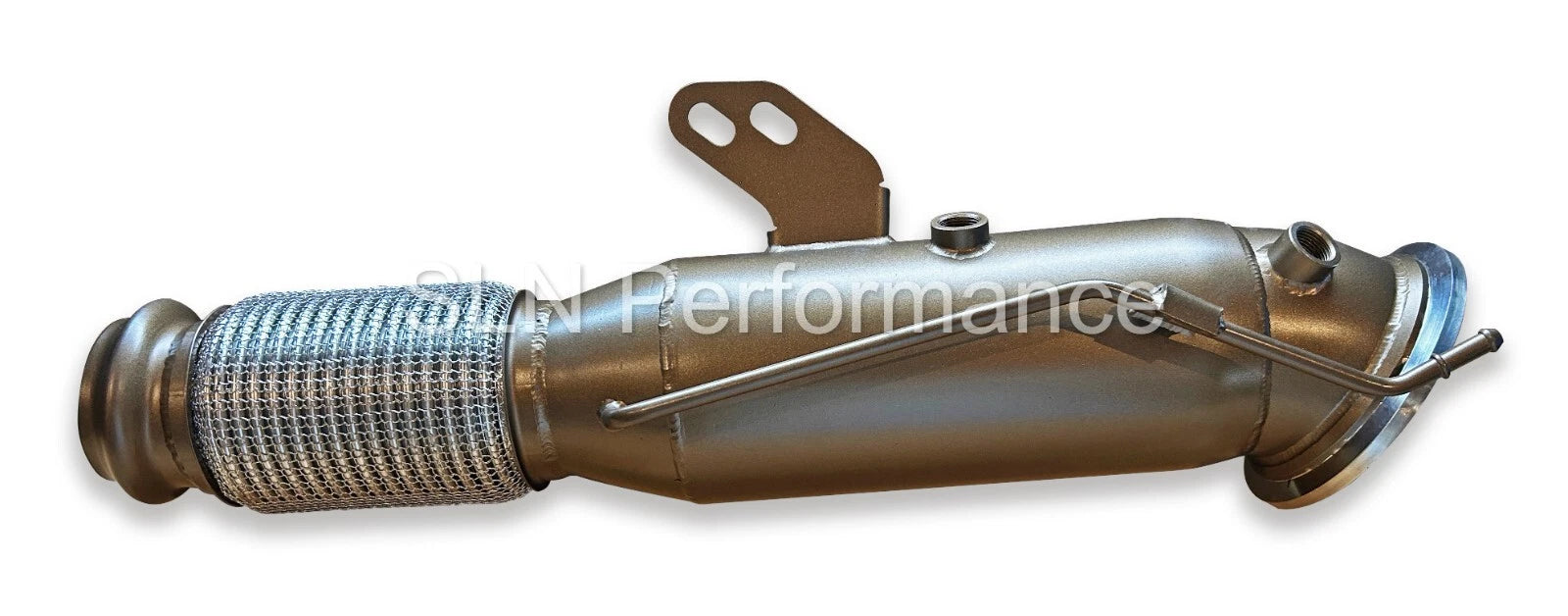 SLN Performance  - BMW B58 OPF Ceramic Coated Sports Cat Downpipe M240i M340i M440i 540i 640i - Nineteen72 Performance