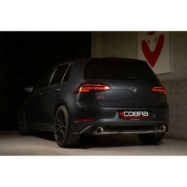 Cobra Sport - VW Golf GTI (Mk7.5) 2.0 TSI (5G) (17-20) Venom Box Delete Race Cat Back Performance Exhaust - Nineteen72 Performance