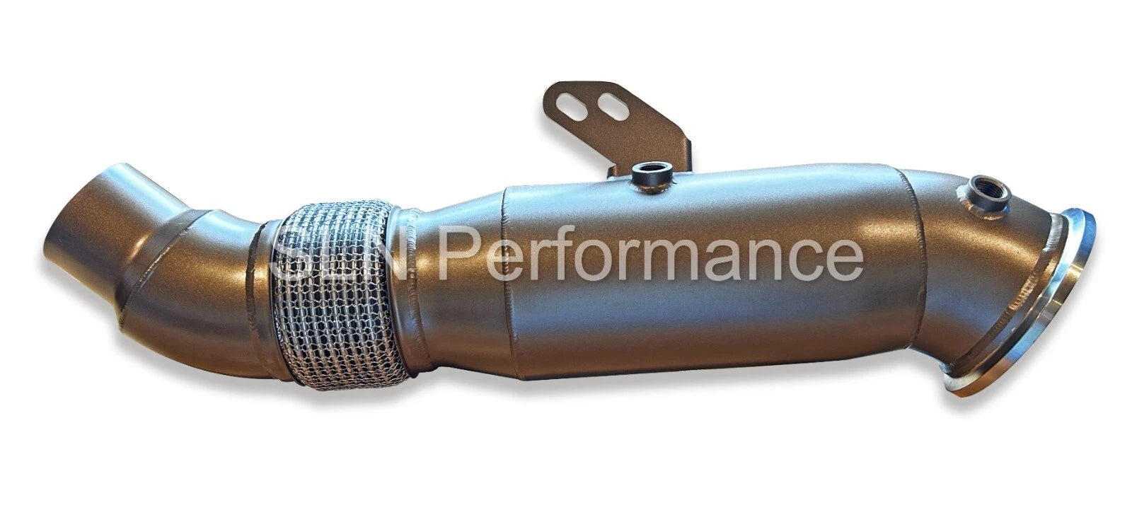 SLN Performance  - BMW B58 5” Ceramic Coated Sports Cat Downpipe M140i M240i 240i 440i - Nineteen72 Performance