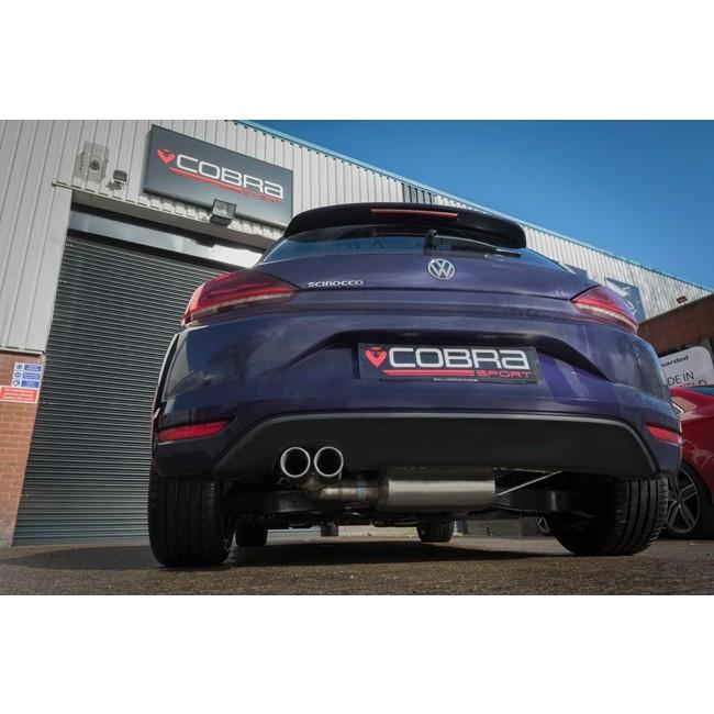 Cobra Sport - VW Scirocco 1.4 TSI (14-18) Cat Back Performance Exhaust - Nineteen72 Performance