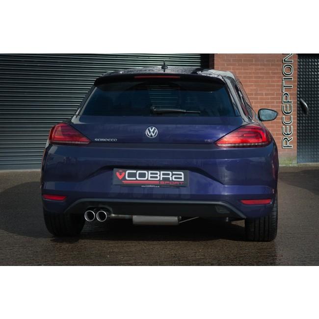 Cobra Sport - VW Scirocco 1.4 TSI (14-18) Cat Back Performance Exhaust - Nineteen72 Performance