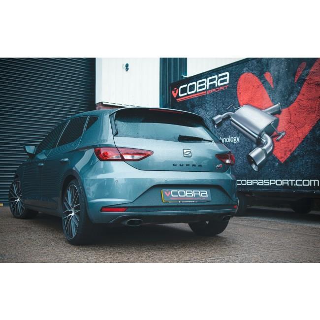 Cobra Sport - Seat Leon Cupra 290/300 (Pre-GPF) (14-18) Resonator Delete Performance Exhaust - Nineteen72 Performance