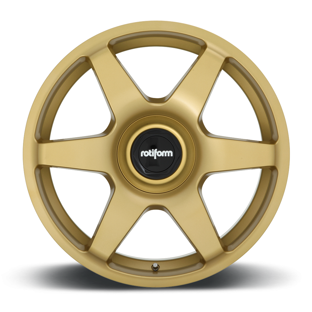 Rotiform SIX black and silver alloy wheels showing a close-up of the multi-spoke design and finish.