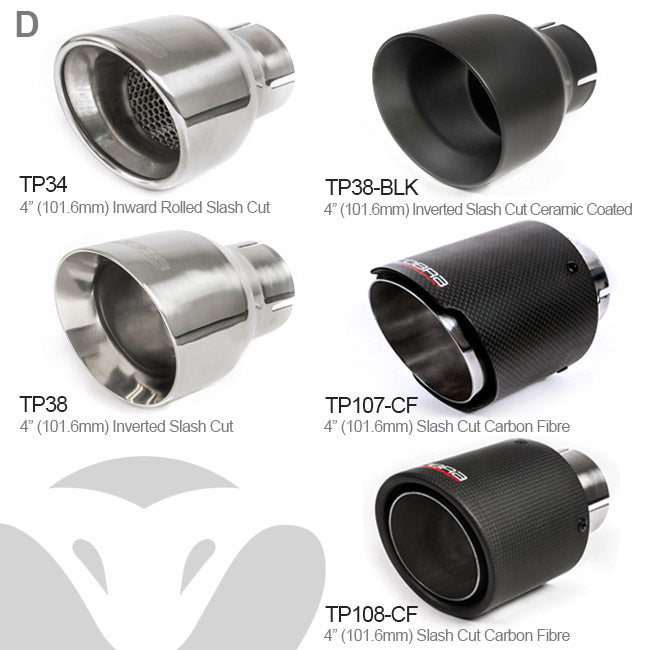 Cobra Sport - Audi TT (Mk2) 1.8/2.0 TFSI (2WD) 2011-14 Dual Exit Turbo Back Performance Exhaust - Nineteen72 Performance