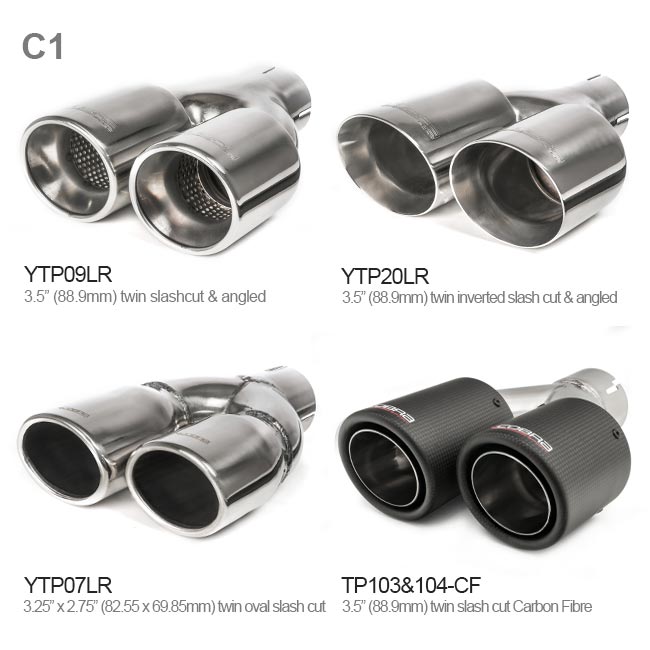 Cobra Sport - Audi TT (Mk2) 1.8/2.0 TFSI (2WD) (2007-11) Cat Back Performance Exhaust - Nineteen72 Performance