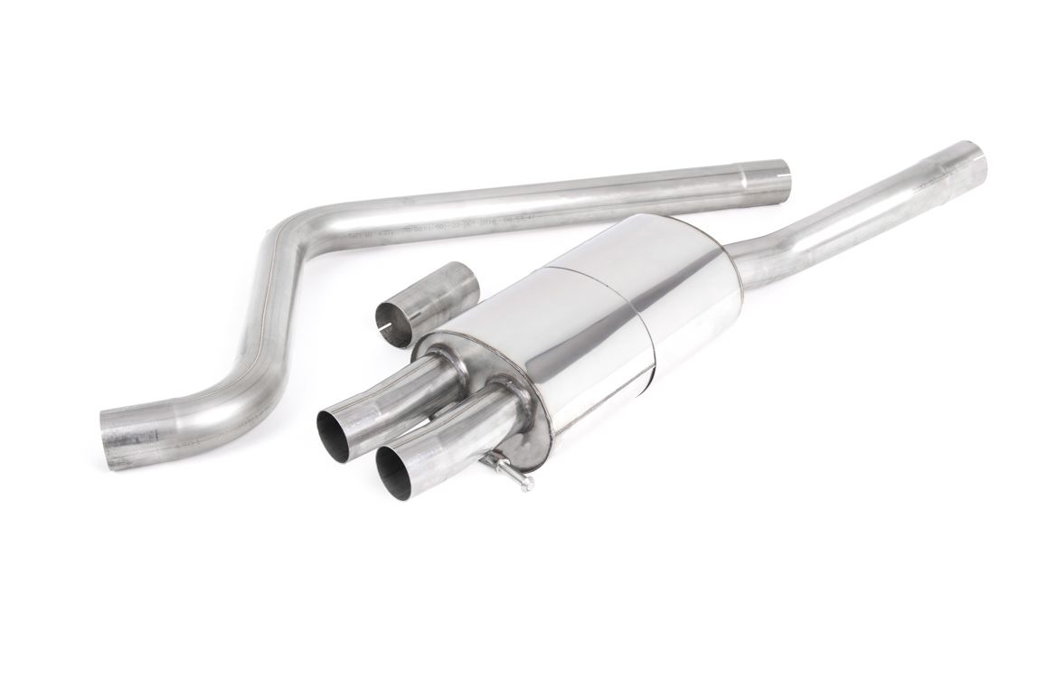 Vw Polo Gti GPF/OPF Back System with Polished GT-90 Trims - EC Approved – Volkswagen Polo Mk6.5 AW (2021-2026), 2.0 TSI/GTI
