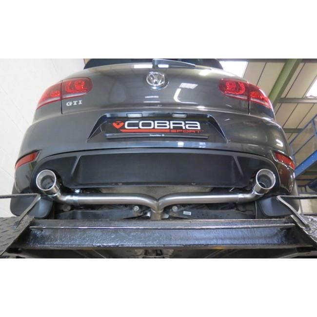 Cobra Sport - VW Golf GTI (MK6) 2.0 TSI (5K) (09-12) Venom Box Delete Race Turbo Back Performance Exhaust - Nineteen72 Performance