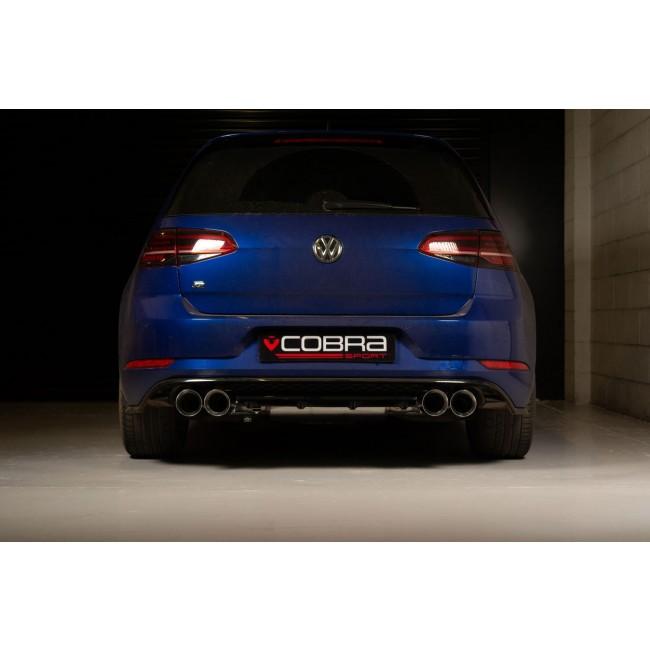 Cobra Sport - VW Golf R (Mk7.5) 2.0 TSI (5G) (18-20) Turbo Back Performance Exhaust - Nineteen72 Performance