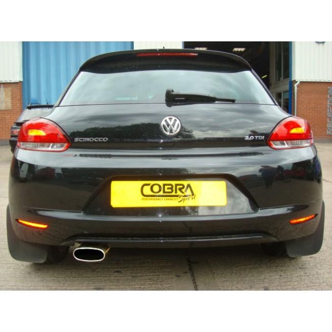 Cobra Sport - VW Scirocco GT 2.0 TDI (08-13) Cat Back Performance Exhaust - Nineteen72 Performance