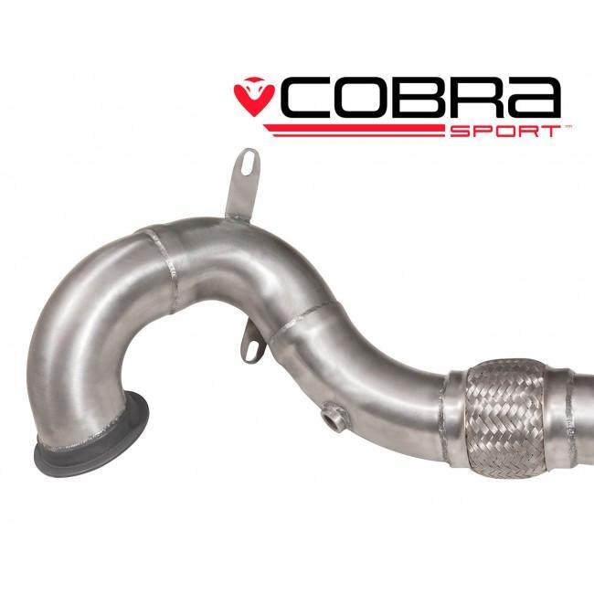 Cobra Sport - VW Golf R (Mk7.5) 2.0 TSI (5G) (18-20) Front Downpipe Performance Exhaust - Nineteen72 Performance