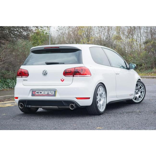 Cobra Sport - VW Golf GTD (Mk6) 2.0 TDI (5K) (09-13) GTI Style Cat Back Performance Exhaust - Nineteen72 Performance