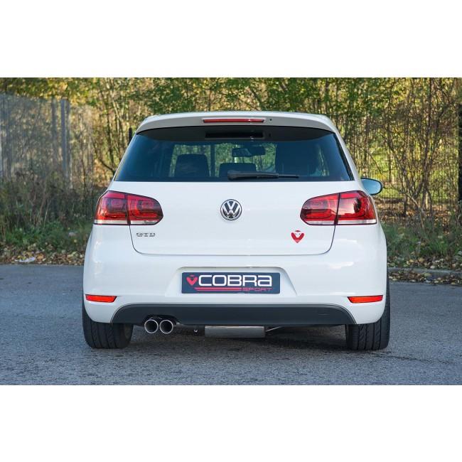 Cobra Sport - VW Golf GTD (Mk6) 2.0 TDI (5K) (09-13) Cat Back Performance Exhaust - Nineteen72 Performance