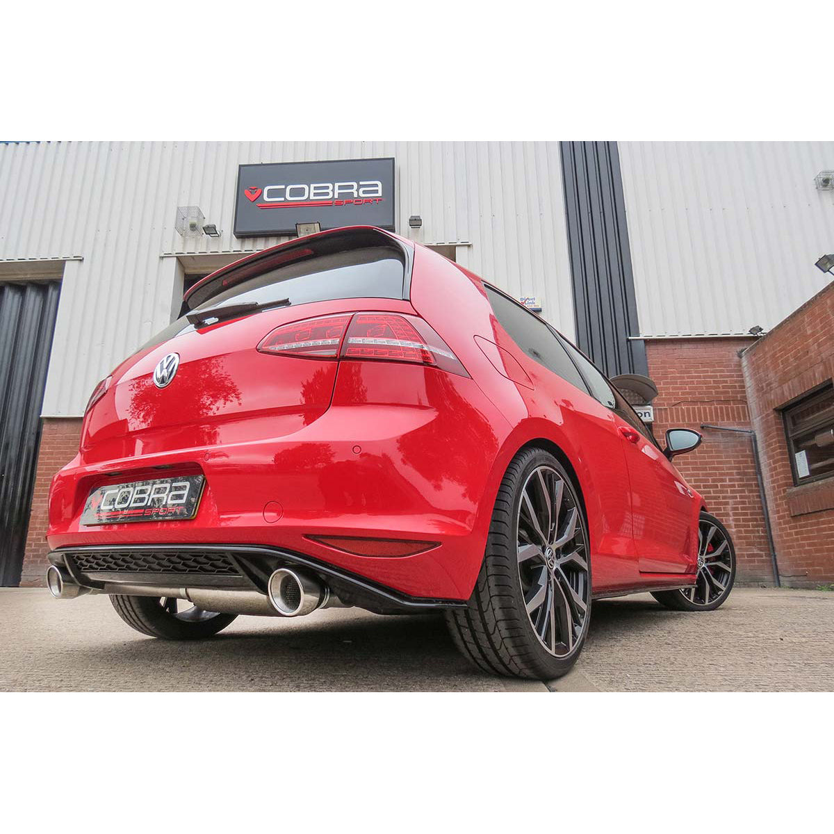 Cobra Sport - VW Golf GTI (MK7) 2.0 TSI (5G) (12-17) Cat Back Performance Exhaust - Nineteen72 Performance