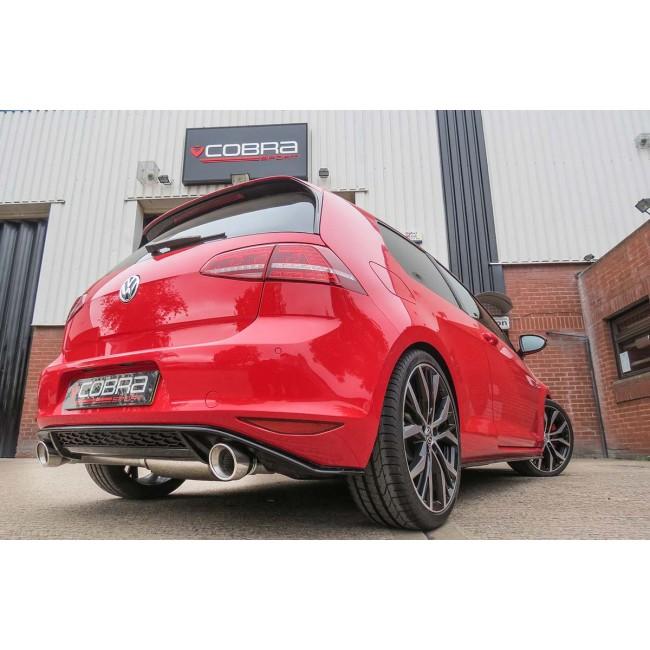 Cobra Sport - VW Golf GTI (Mk7) 2.0 TSI (5G) (12-17) Turbo Back Performance Exhaust - Nineteen72 Performance
