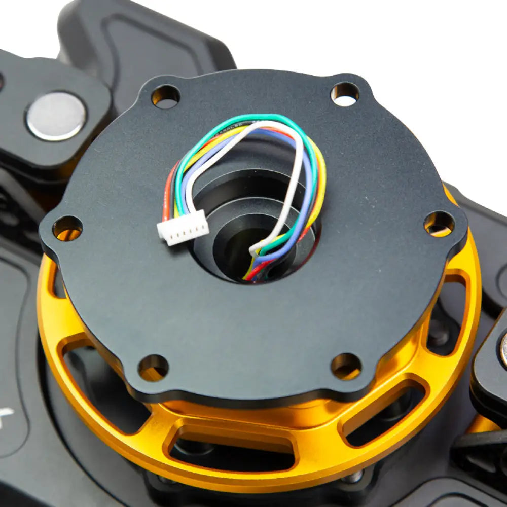 Zestek CANBus Racing Steering Wheel Hub for standalone ECUs and PDMs, compatible with racing steering wheel accessories.